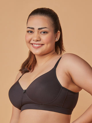 Soft Padded Cups Full Coverage T-Shirt Bra | M 5505 Pack of 2