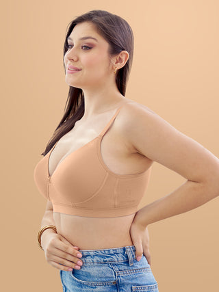 Soft Padded Cups Full Coverage T-Shirt Bra | M 5505 | Pack of 2