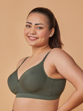 Soft Padded Cups Full Coverage T-Shirt Bra | M 5505 Pack of 2