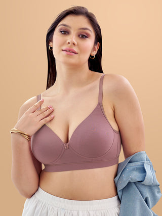 Soft Padded Cups Full Coverage T-Shirt Bra | M 5505 | Pack of 2