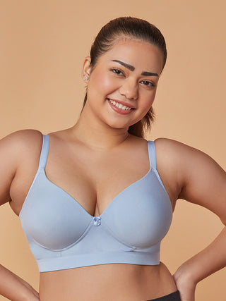 Soft Padded Cups Full Coverage T-Shirt Bra | M 5505 Pack of 2