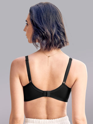 Soft Padded T-Shirt Bra | M 5507 Pack of 2 | Black Black