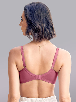 Soft Padded T-Shirt Bra | M 5507 Pack of 2 | L.Wine Black