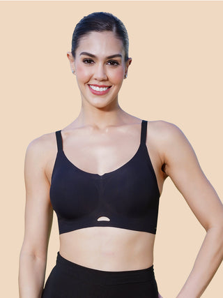 360 Degree Support No Visible Line Super Flexible Padded Bonded Bra | M 9904