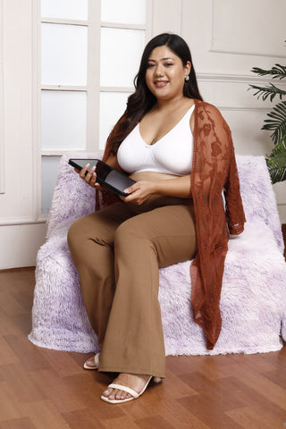 Maashie M 3311 Full Coverage Support Non Padded Cups Seamless Encircled Bra