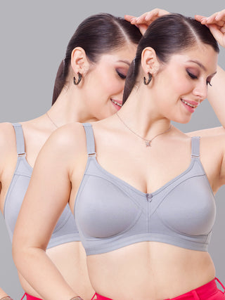 Seamless Perfection Wider Straps Daily Wear Bra | M 3307 | Pack of 2