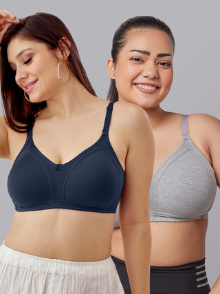 M Frame Padded Minimizer Bra | M 5504 | Pack of 2