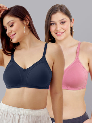 M Frame Padded Minimizer Bra | M 5504 | Pack of 2