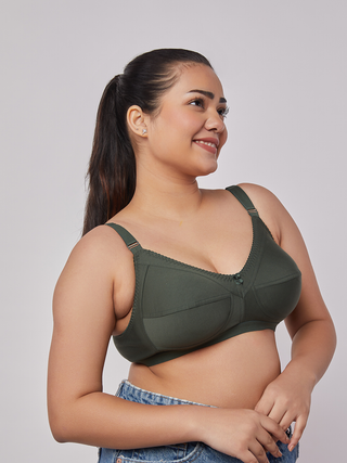 Non Padded Plus Size Bra | M 307 Pack of 2