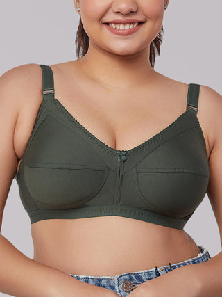 Non Padded Plus Size Bra | M 307 Pack of 2