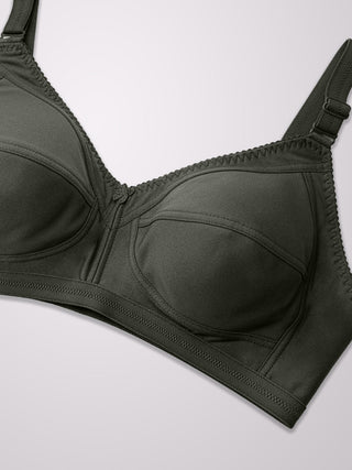 Non Padded Everyday Bra | M 307 Pack of 2 | Olive
