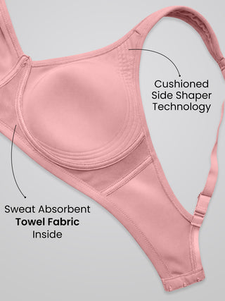 Maashie M 3311 Full Coverage Support Non Padded Cups Seamless Encircled Bra