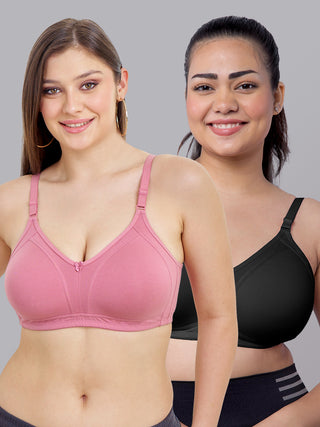 M Frame Padded Minimizer Bra | M 5504 | Pack of 2