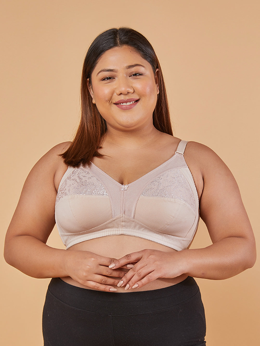 Buy Maashie Cotton Full Coverage Non-Padded Wirefree Everyday Bra