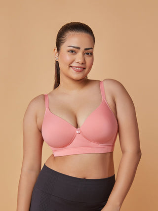 Soft Padded Cups Full Coverage T-Shirt Bra | M 5505