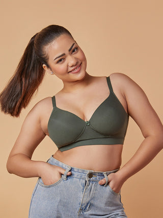 Padded Foam Cups Full Coverage T-Shirt Bra | M 5505