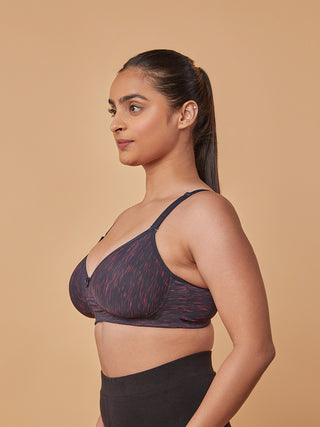 Multiway T-Shirt Bra MB Red Left view