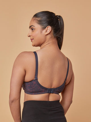 Multiway T-Shirt Bra MB Red Left back view