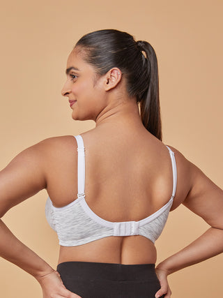 Multiway T-Shirt Bra M White Back view