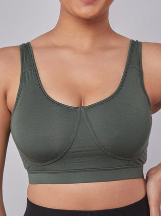 Premium Quality Modal Sports Bra | M 1102