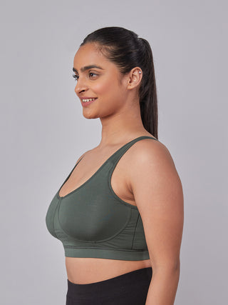 Premium Quality Modal Sports Bra | M 1102