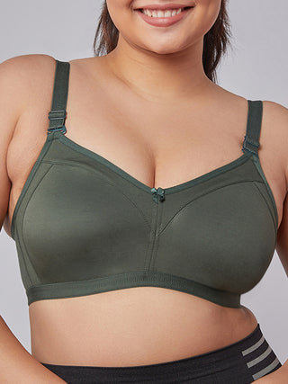 Fuller Cups M Frame Moulded Bra Olive close view