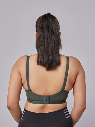 Fuller Cups M Frame Moulded Bra Olive back view