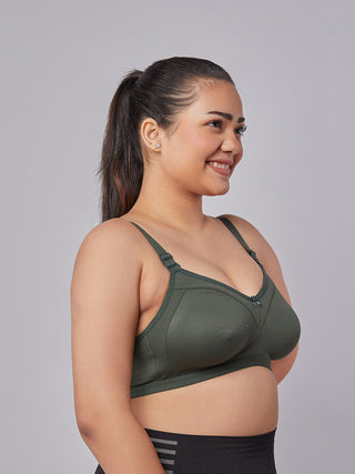 Fuller Cups M Frame Moulded Bra Olive right view
