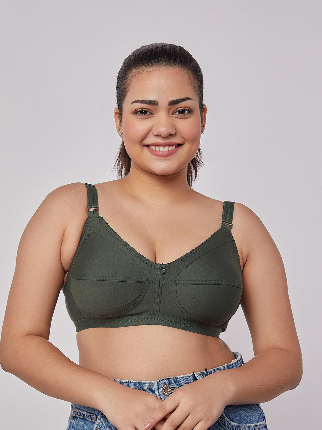 Non Padded Everyday Bras  M 307 Pack of 2 – Maashie Fashions