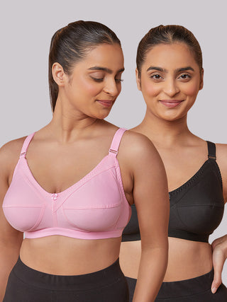 Non Padded Plus Size Bra | M 307 Pack of 2