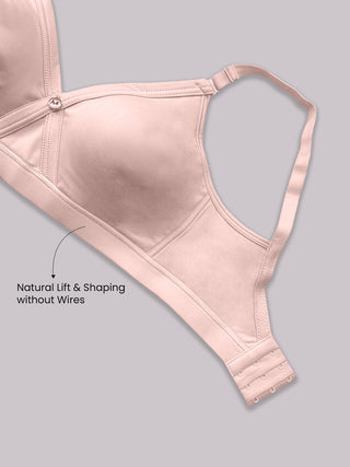 Non Padded Seamless Cups Everyday Cotton Cross Over Bra | M 3312
