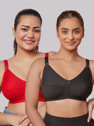 Everyday Comfort Non-Wired Bra | M 307 Pack of 2