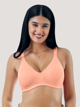 Maashie M 3311 Full Coverage Support Non Padded Cups Seamless Encircled Bra
