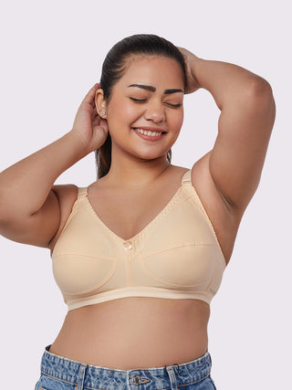Non Padded Plus Size Bra | M 307 Pack of 2