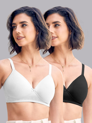 Soft Padded Seamless Bra | M 5507 Pack of 2