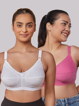 Everyday Comfort Non-Wired Bra | M 307 Pack of 2