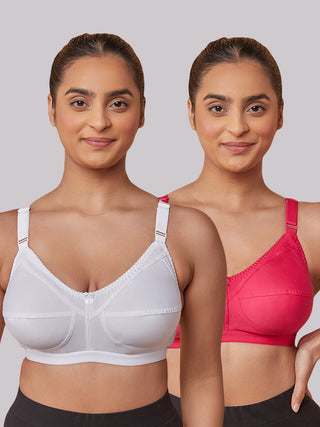 M Frame Shaping Daily Wear Bra | M 307 Pack of 2