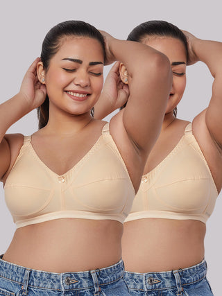 Non Padded Everyday Bra | M 307 Pack of 2 | U.SKIN U.SKIN