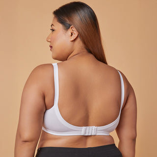 M Frame Lace Bra | M 3308 Pack of 2 |  WHITE K.WINE