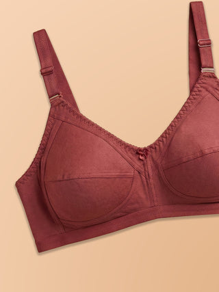 Full Coverage Everyday Bra | M 307 Pack of 2 | L.PEACH WINE